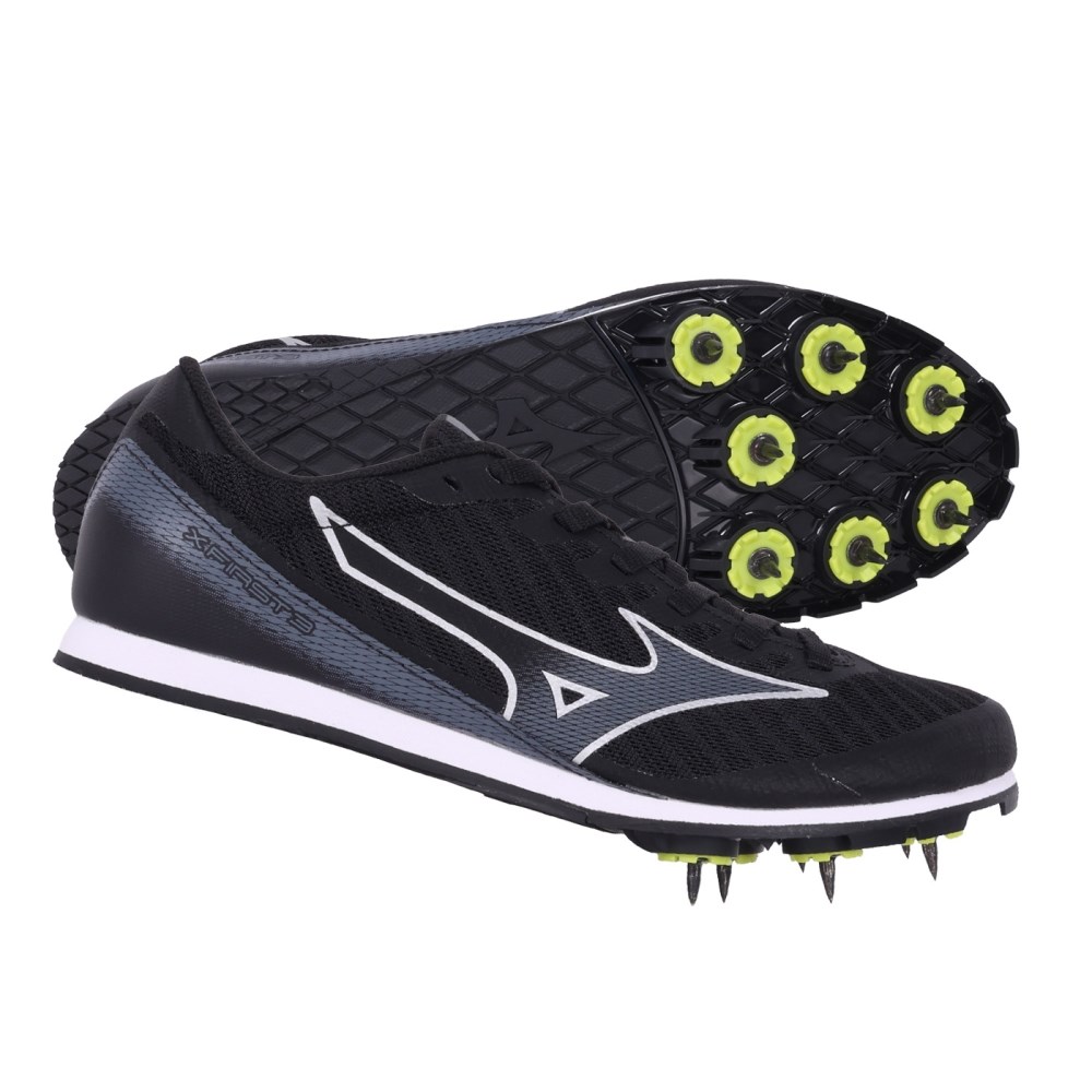 MIZUNO 男女田徑釘鞋(中長距離)-3E X FIRST 3 WIDE(寬楦「U1GA258102」≡排汗專家≡