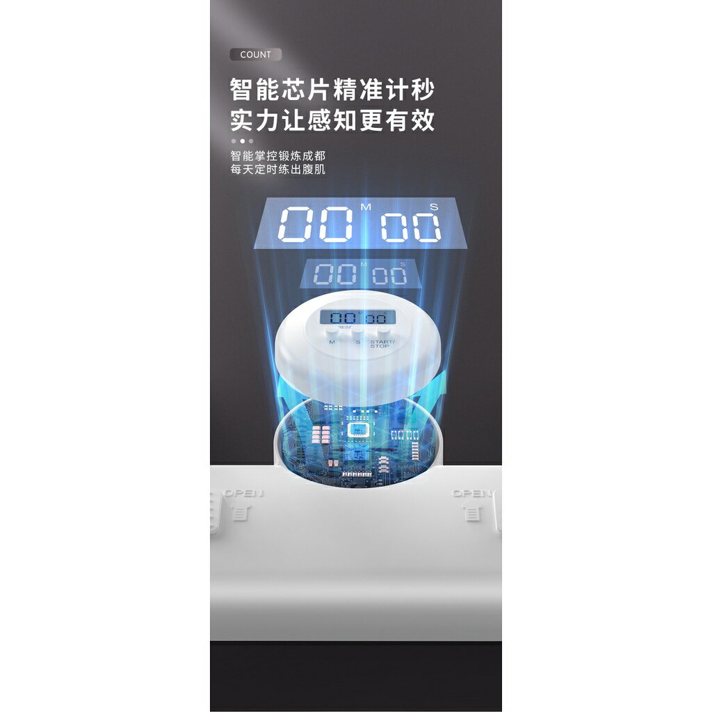 ISONA 計時功能 棒式平板支撐 平板健身 伏地挺身俯臥撐訓練器 胸肌背肌肩肌手臂肌肉訓練器 7