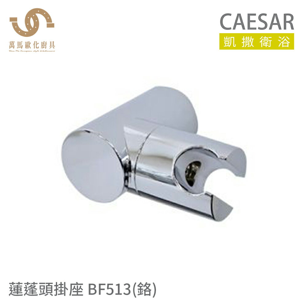 CAESAR 凱撒衛浴 BF513 鉻色 / BF513B 烤黑 可調角度 蓮蓬頭掛座