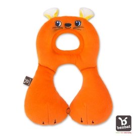 【以色列Benbat】寶寶旅行頸枕/頭枕 適用1-4歲 橘老鼠【紫貝殼】