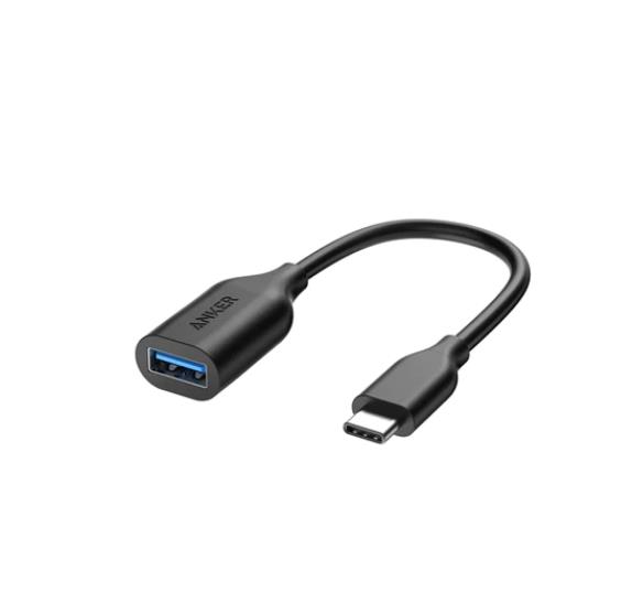 [3東京直購] Anker A8165 USB-C 轉 USB-A 3.0 母 手機轉接線 5Gbps 適 MacBook Air Galaxy
