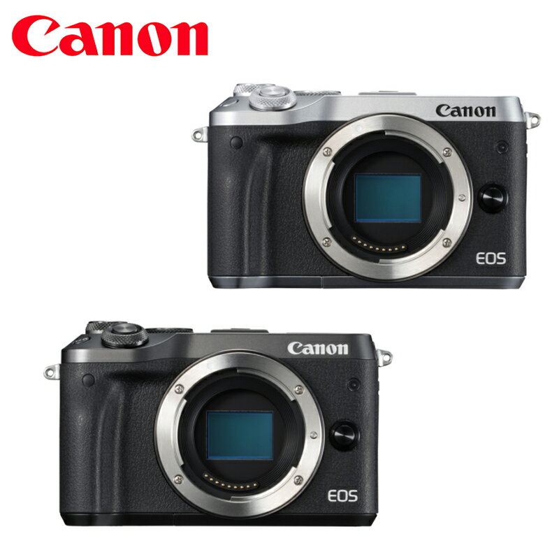 ◎相機專家◎ Canon EOS M6 單機身 復古銀 石墨黑 登錄送好禮 公司貨