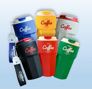 【最高折200+跨店點數22%回饋】Coffee Time 冰霸保溫兩用咖啡杯 420ml/黑/白/藍/黃/紅/綠