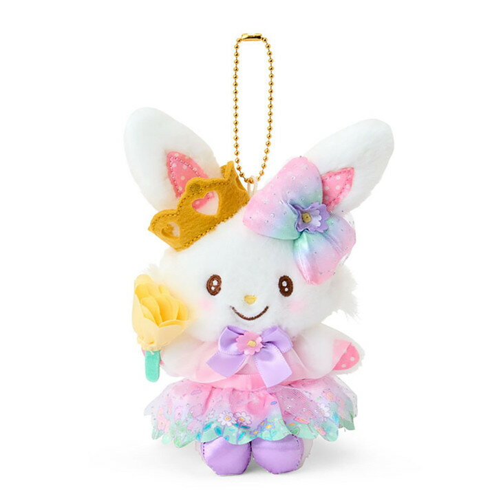 【震撼精品百貨】Wish me mell 許願兔~日本SANRIO三麗鷗 許願兔絨毛玩偶吊飾-花園*62960