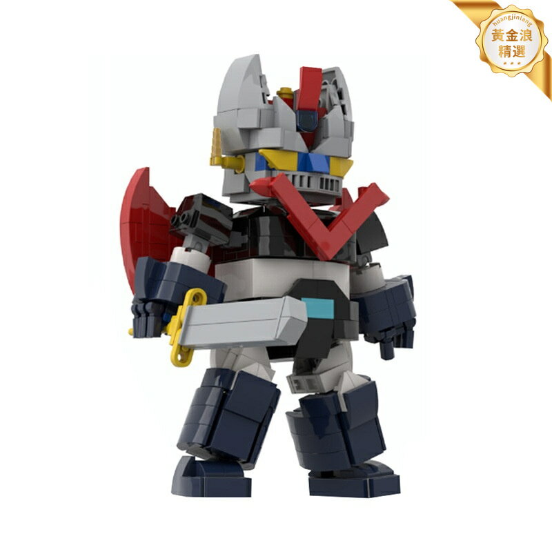 【巨型機甲戰神】MOC積木套裝 機器人模型 高達模型 拼裝玩具 兼容樂高小顆粒 高難度收藏 男孩成人禮物