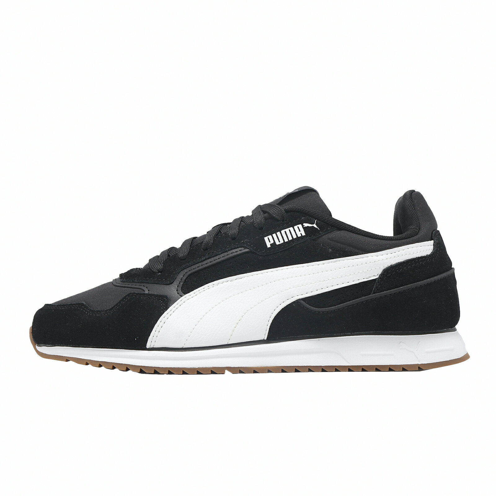 Puma 休閒鞋 Softride ST Miler SD 男鞋 女鞋 黑 白 麂皮 復古 402667-01 0