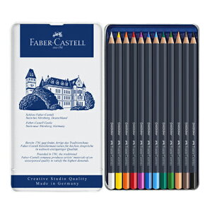 【FABER-CASTELL】輝柏 GOLDFABER油性色鉛筆 12色 / 盒 114712
