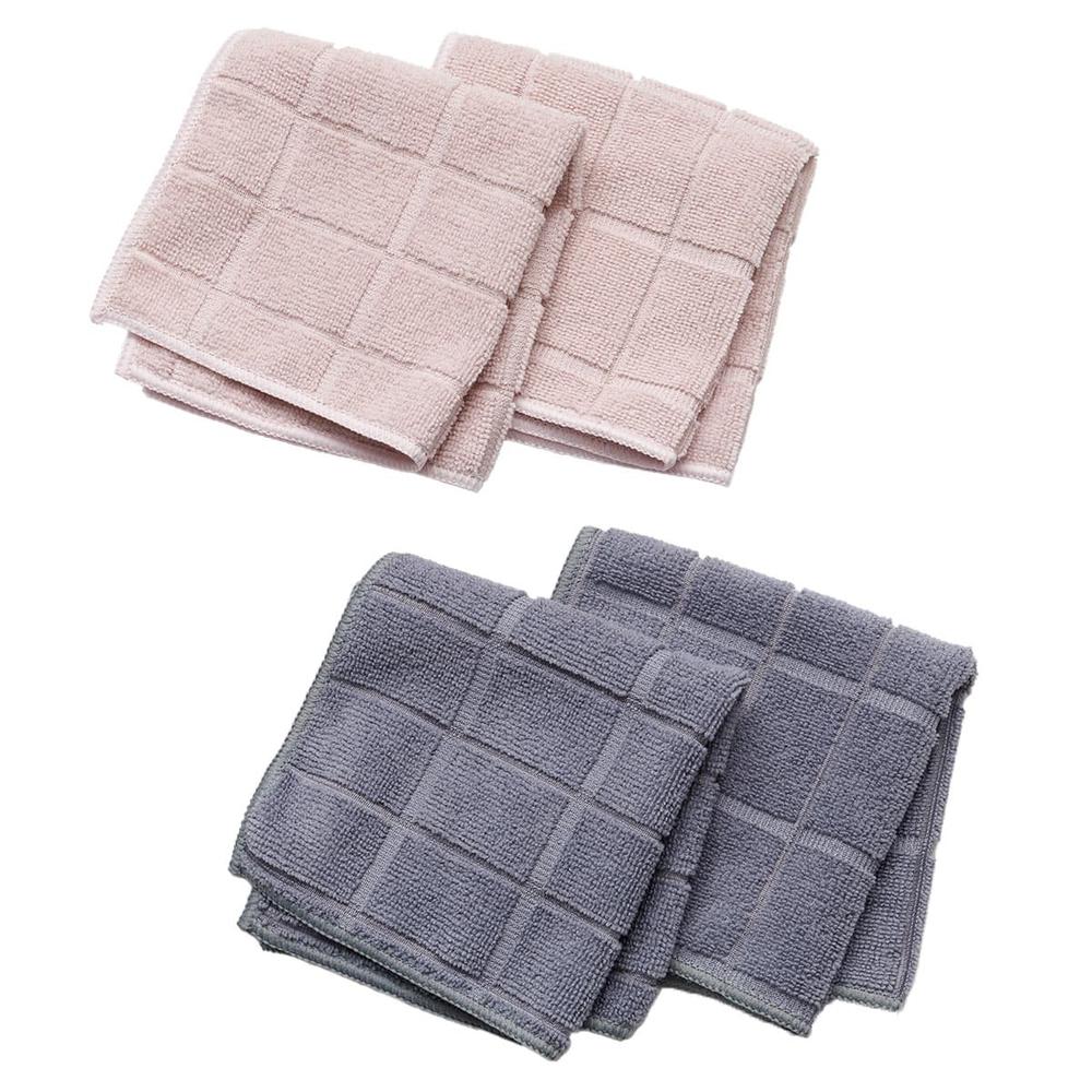 【DECO HOME商品】超細纖維抹布 4入 KW005(DH) NITORI宜得利家居