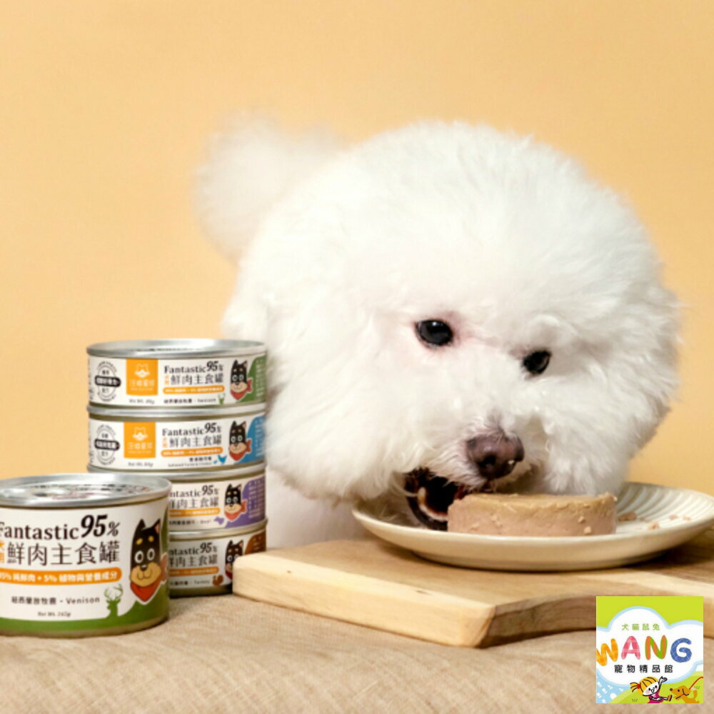 DogCatStar 汪喵星球 無膠主食狗罐【單罐】95%鮮肉無膠主食罐 主食罐 狗罐頭『WANG』【萌寵換毛季★全館399即折 最高現抵483!!】週五10%點數回饋 4