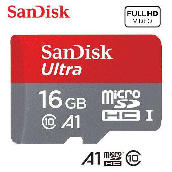 SANDISK ULTRA A1 MICROSD UHS-I 16G SDHC記憶卡 傳輸最高98MB