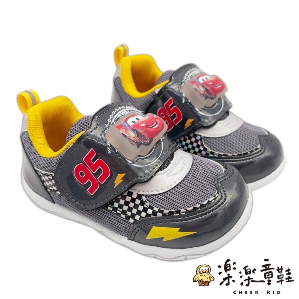 MIT閃電麥坤電燈鞋 - 童鞋 小中童 電燈布鞋 台灣製童鞋 閃電麥坤 迪士尼 小童鞋 嬰幼童鞋 魔鬼氈鞋 燈鞋 迪士尼童鞋 電燈鞋 DISNEY 中童鞋 休閒鞋 布鞋 電燈運動鞋