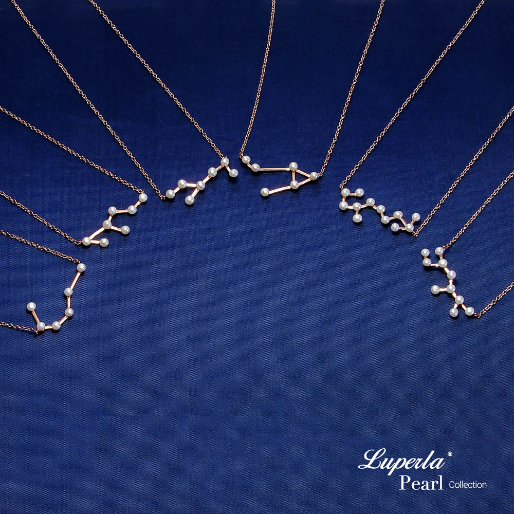 大東山珠寶 天然淡水珍珠項鍊 12星座 星願系列 射手座 925純銀鍍玫瑰金 生日禮物 5