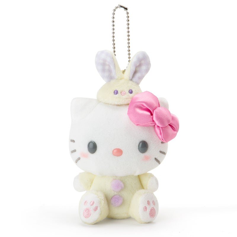 大賀屋 日貨 HELLO KITTY 吊飾 復活節 娃娃 玩偶 玩具 公仔 玩具 正版 J00016532