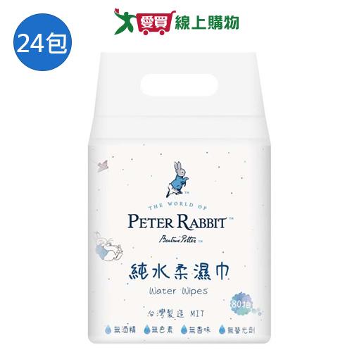 比得兔加厚濕紙巾80抽x24包(箱)【愛買】