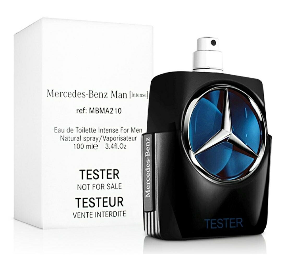 Mercedes-Benz 賓士 Man Intense 極墨之星男性淡香水100ml 環保盒TESTER