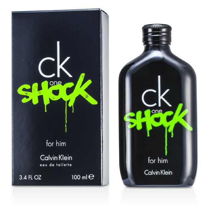 Calvin Klein 卡文克萊 CK CK One Shock For Him 男性淡香水  100ml/3.4oz