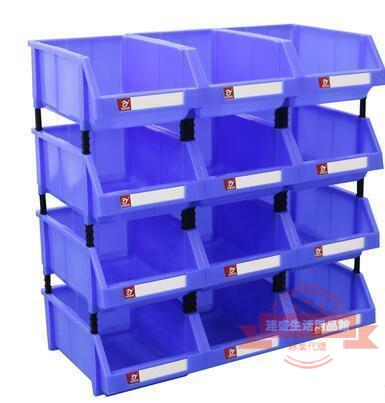 【 量多優惠 】加厚組合式零件盒螺絲盒組立周轉箱分類倉儲貨架收納盒整理塑料盒
