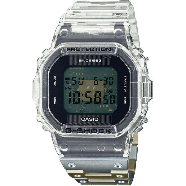 日本代購CASIO 卡西歐G-SHOCK 方形數字手錶40週年限量款DWE-5640RX-7JR