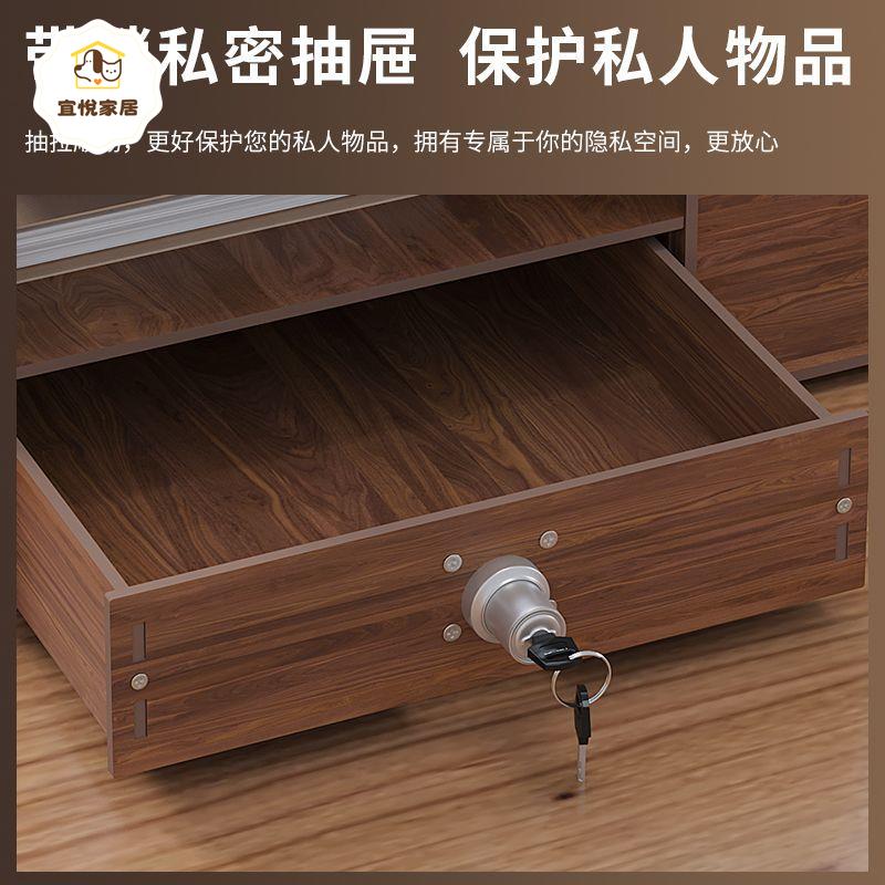 木質檔案框工位書架 置物架 檔案架 學生書桌收納神器 簡約桌面收納盒[PP0522041]