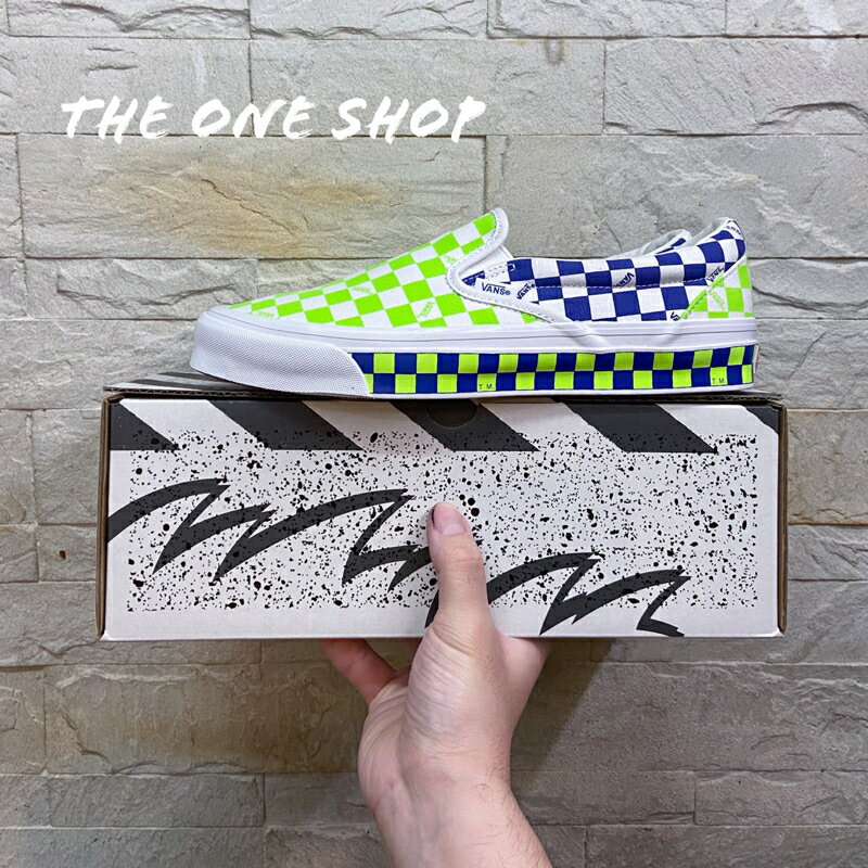 TheOneShop Vans VAULT Og Slip On 棋盤格 懶人鞋 藍綠 帆布鞋 VN0A32QN24O