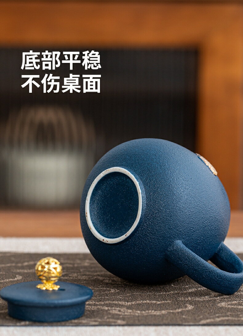 整套功夫茶具陶瓷窯變茶杯哥窯茶壺禮盒套裝家用送禮高端禮品定制 3