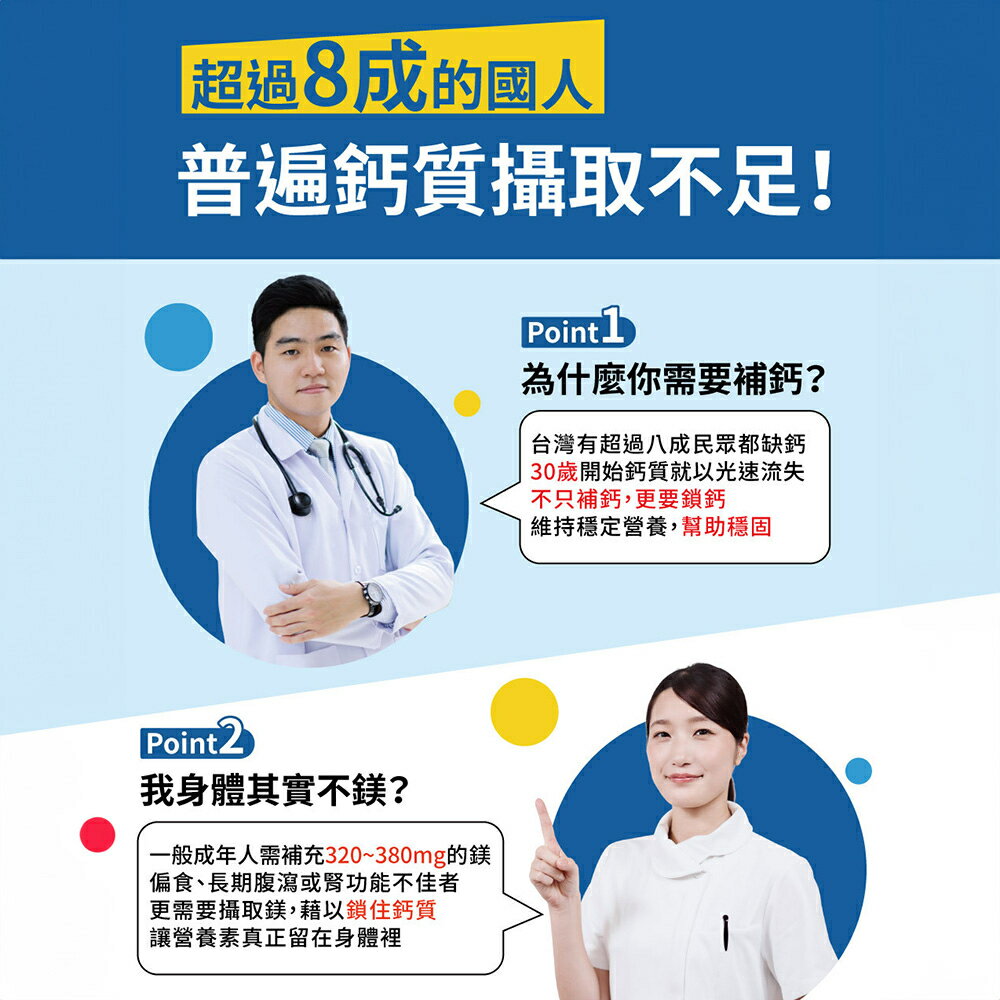 ＵＴＯ｜中化健康360 海藻鈣鎂錠(60錠/盒) 台灣公司貨/開立發票 2