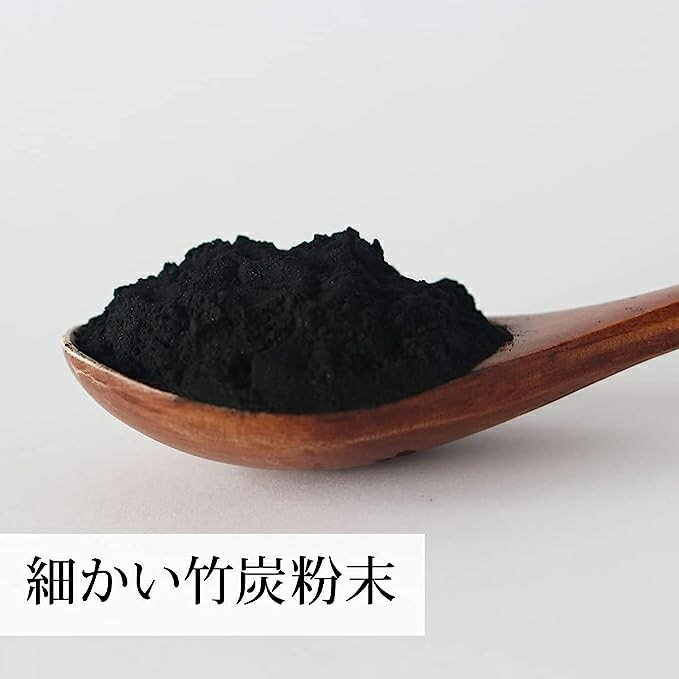 日本 自然健康社 食用 竹炭粉 天然 無添加 無香料 健康 素食 營養 黑色 料理 健康餐 下廚 機能性食品【小福部屋】 1