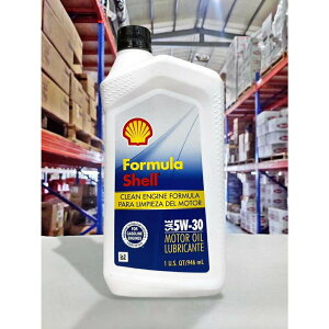 『油工廠』Shell Formula 5w30 殼牌 機油 SN GF-5 省油 美國原裝 經濟實惠