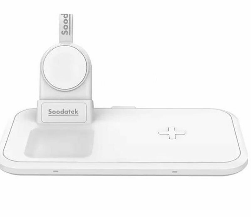 [COSCO代購5] W137371 Soodatek 3-in-1 分離式無線充電座 SHQI-PC3IN1AWC