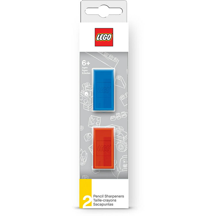 【 樂高LEGO 】 積木削鉛筆器 (2入)
