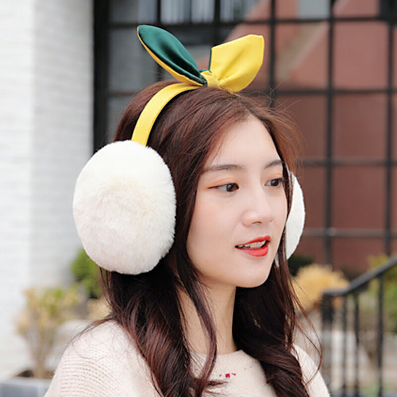 韓版可愛折疊護耳罩耳套保暖女掛耳包耳捂耳暖冬季天兒童貓耳朵套