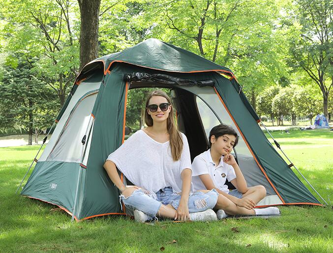 帳篷 戶外便攜式 可折疊 野營 野餐 加厚 輕便裝備 輕便裝備 野外露營 防雨