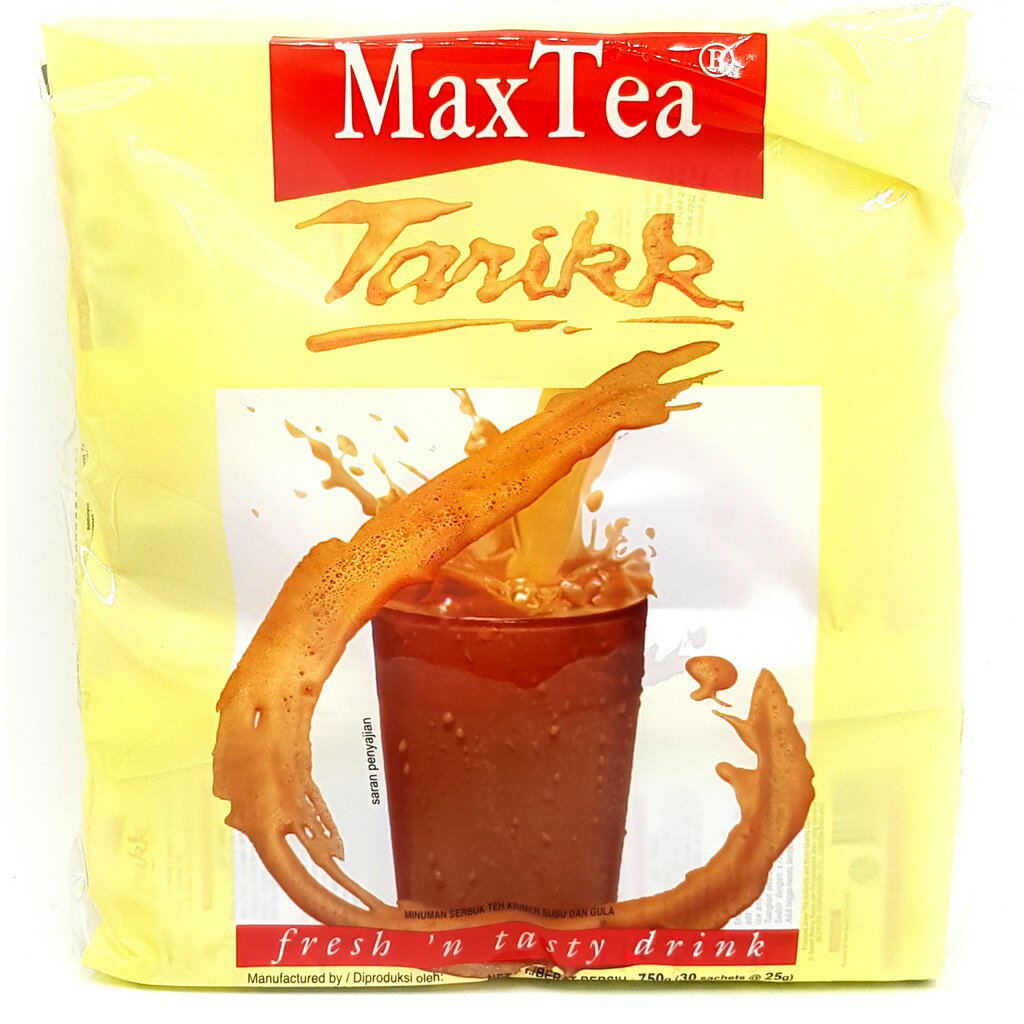 《 Chara 微百貨 》  附發票 最新效期 印尼 Max Tea 奶茶 印度 拉茶 檸檬 紅茶 團購 批發 1