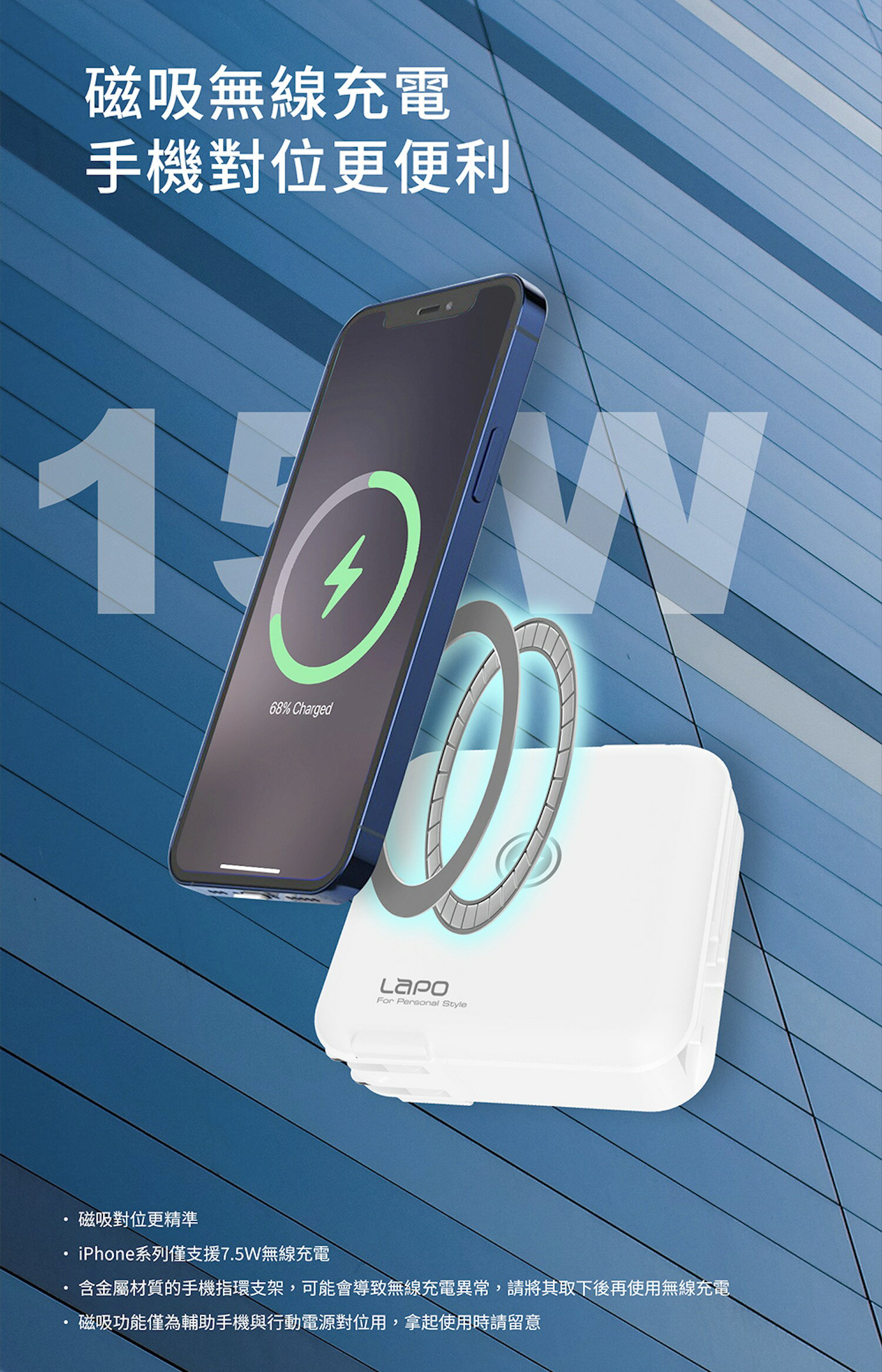 LAPO 二代 多合一 行動電源 萬能充 pro 多國電壓 帶插頭 無線充電 magsafe iPhone 14 15 s23 安卓 6