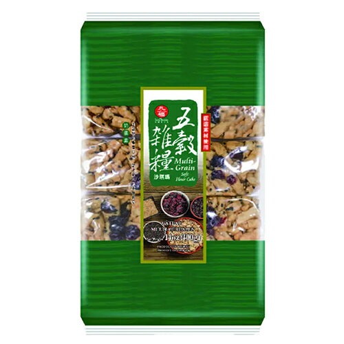 九福沙琪瑪-五穀雜糧口味400g【愛買】 1