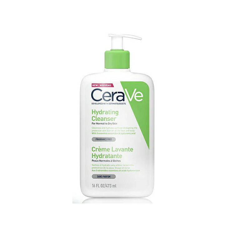 CeraVe適樂膚 輕柔保濕潔膚露 473ML【德芳保健藥妝】