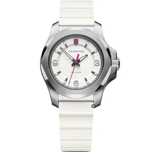 VICTORINOX 瑞士維氏 INOX V 戶外休閒石英腕錶(VISA-241921)-37mm-白面膠帶【刷卡回饋 分期0利率】