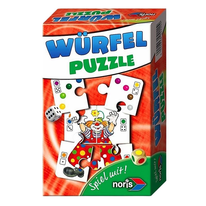 德國 Noris Würfel-Puzzle 桌遊 原文版 1set 親子娛樂 休閒 多人遊戲 附發票【心心哈德】現貨 全館499超取免運｜全場下殺★滿額再享折扣