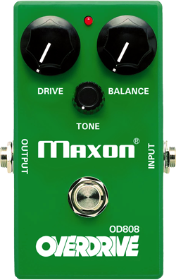 日本代購 MAXON OD808 Overdrive 吉他 破音效果器 電吉他 效果器 日本製 綠色