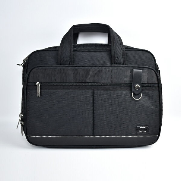 公事包 極簡黑可加大容量電腦包【NZBA10】
