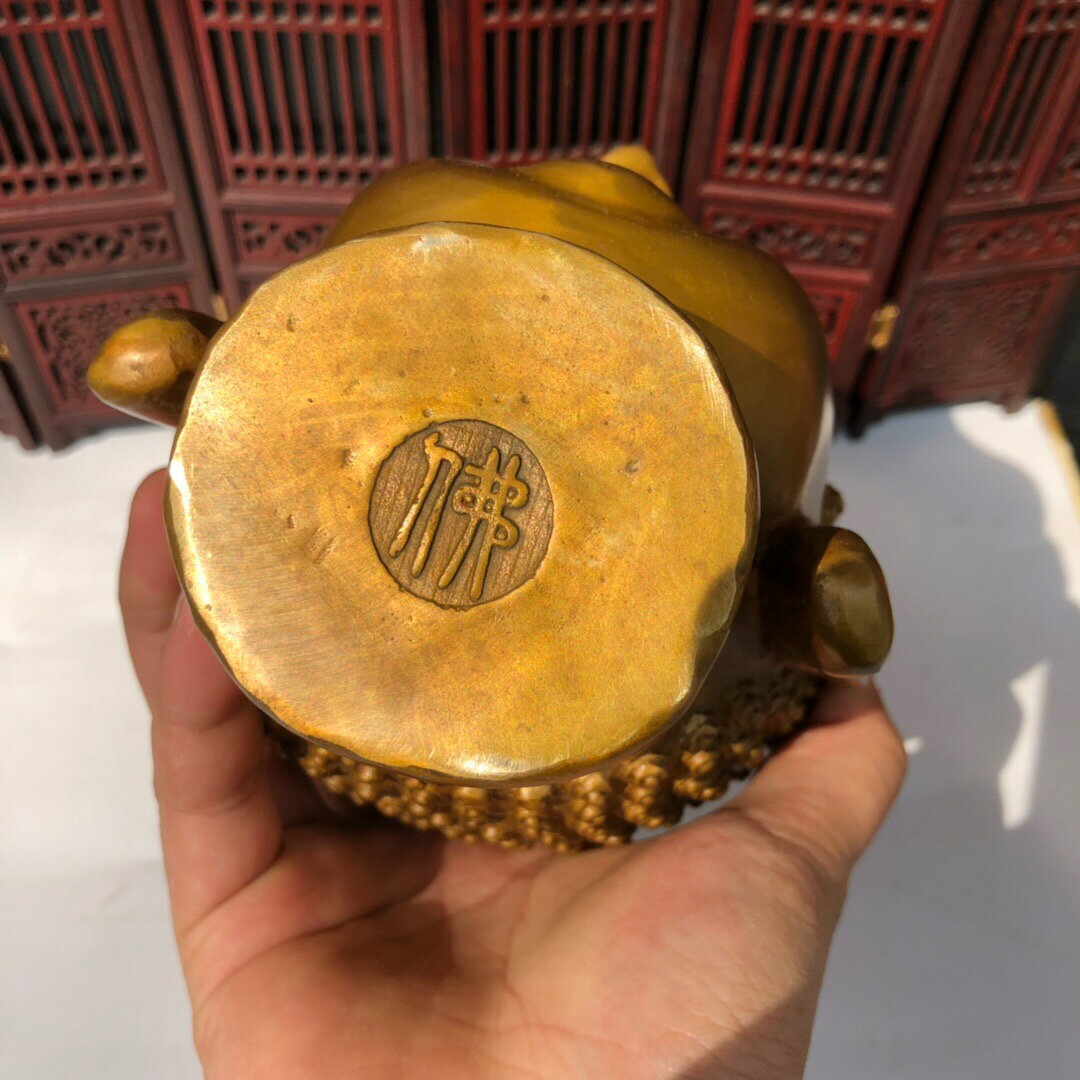 開光風水銅器銅佛頭如來佛祖頭像釋迦牟尼銅佛首家居供奉擺件| 協貿國際