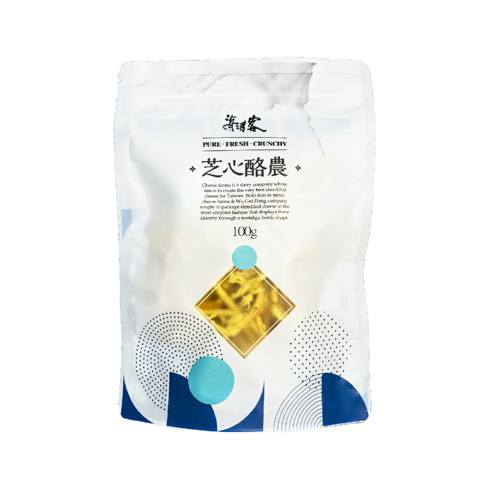 【海濤客】海苔香蒜乳酪絲(100g/包)｜巴西乳酪/零食/乳酪條/芝心酪農/下午茶點心/伴手禮/烏鬼洞6號/小琉球名產★7-11取貨299元免運 2