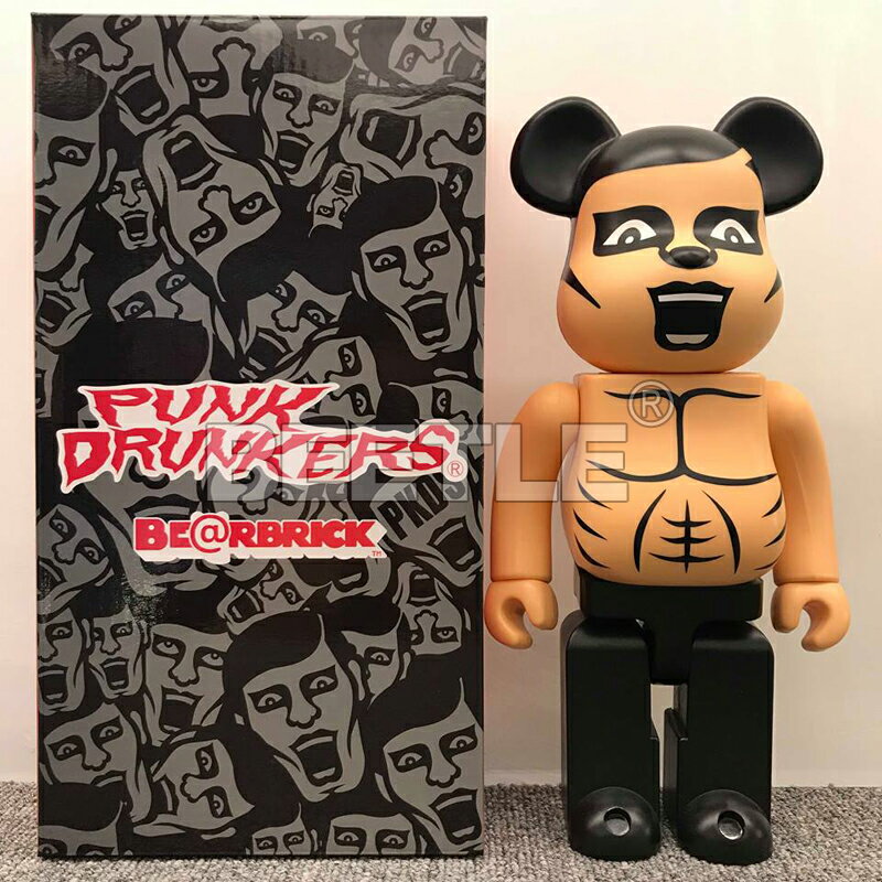 現貨 BEETLE 全新 BE@RBRICK PUNK DRUNKERS PDS 庫柏力克熊 400%