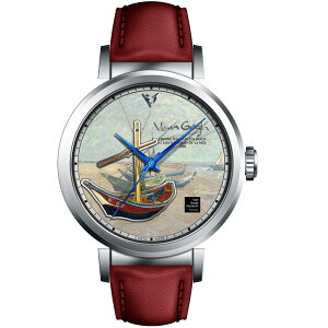 Van Gogh Swiss Watch梵谷 經典名畫男錶 I-SLMF-09 標誌船【刷卡回饋 分期0利率】【跨店APP下單最高20%點數回饋】