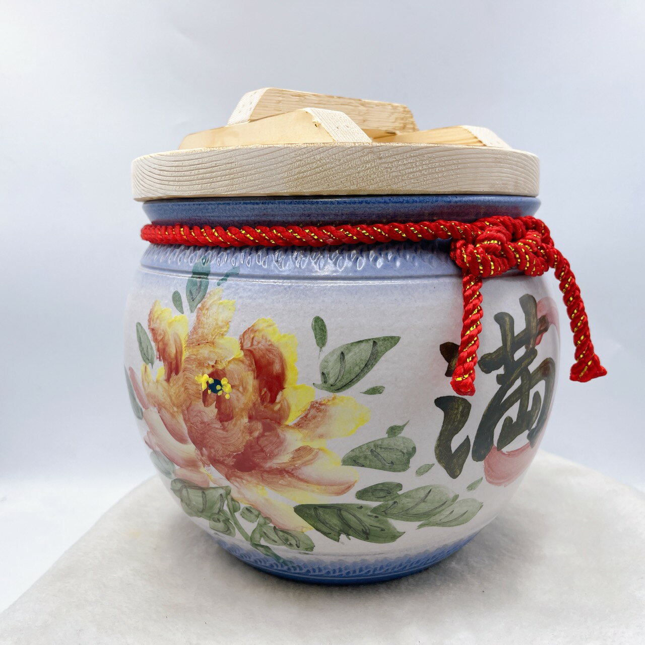 SWEET HEART 田芯精品 新品 財神爺的寶庫🙇‍♂️鶯歌手拉胚 陶瓷米甕 財源財庫滿滿🤗現貨 3