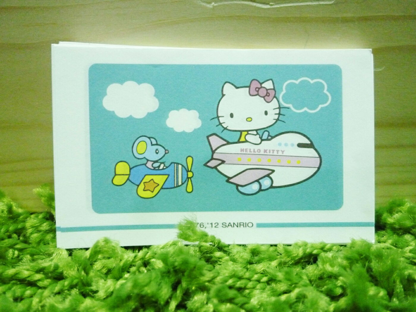 【震撼精品百貨】Hello Kitty 凱蒂貓 便條 飛機【共1款】 震撼日式精品百貨