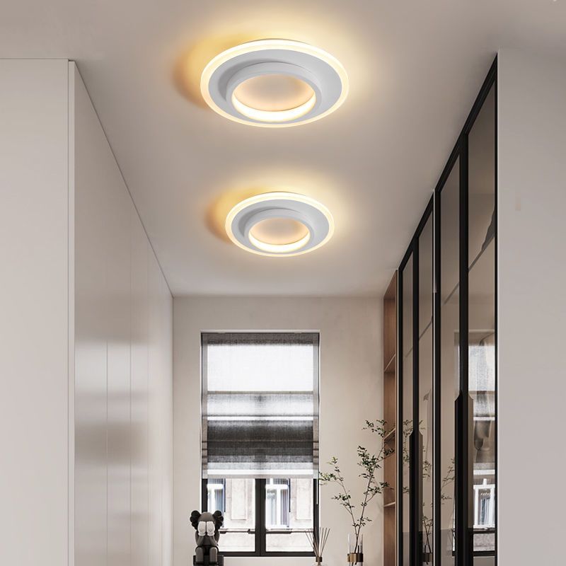 北歐現代簡約極簡風格設計吸頂燈2022年新款網紅過道走廊入戶燈具