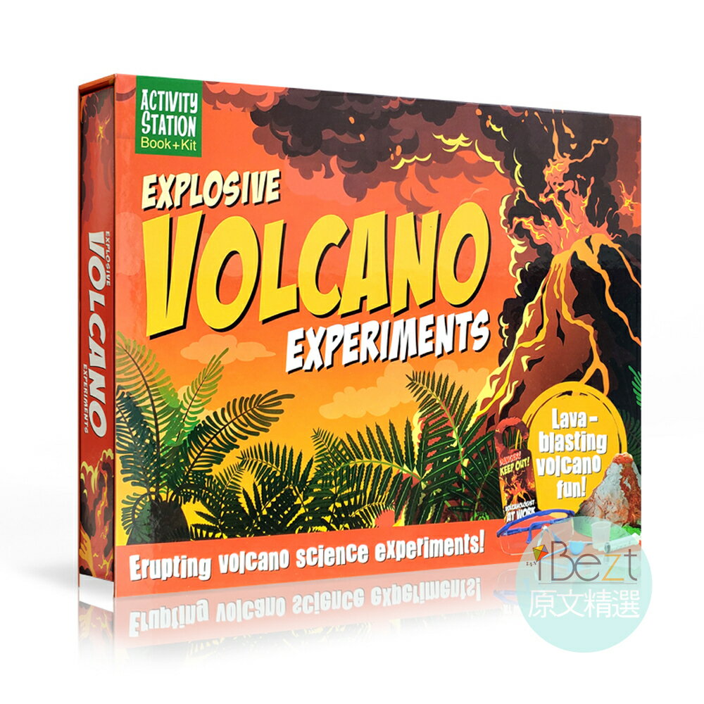 Explosive Volcano Experiments | Activity Station Book | Volcano | 桌遊 | 科普 | 實驗 | 物理 | 科學