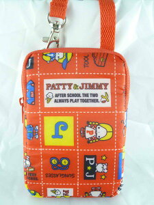 【震撼精品百貨】Patty & Jimmy Little Twin Stars 手提智慧型手機袋 紅 震撼日式精品百貨