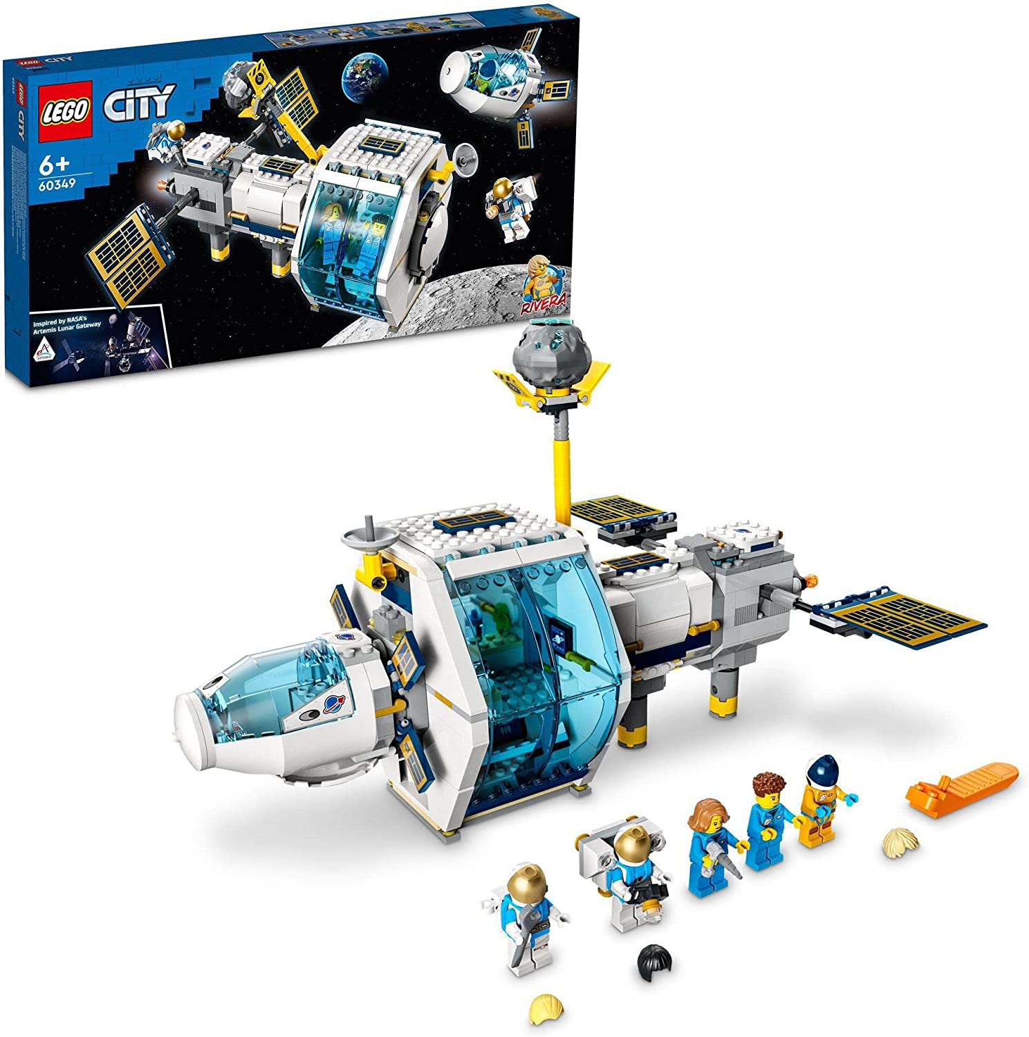 LEGO 樂高城市系列月面站60349